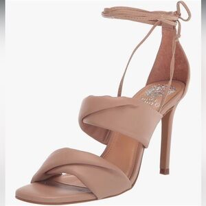 🌸VINCE CAMUTO🌸 Andrequa High Heel Sandal Heeled Dark Blushed Size: 9.5